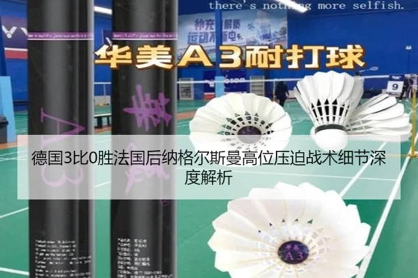 德国3比0胜法国后纳格尔斯曼高位压迫战术细节深度解析 | hth